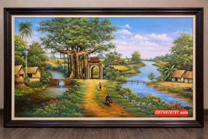 Tranh đồng quê tranh đồng quê việt nam P7