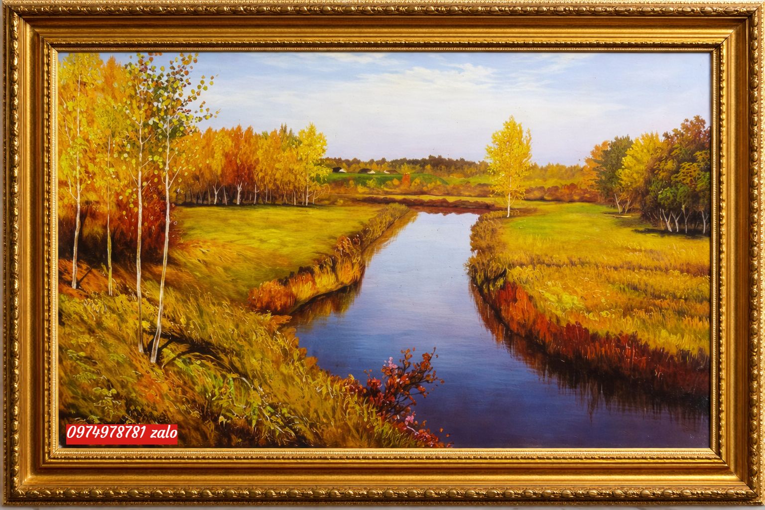 Tranh mùa thu vàng levintan SP62