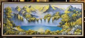 Tranh núi non sơn thuỷ ý nghĩa TP03