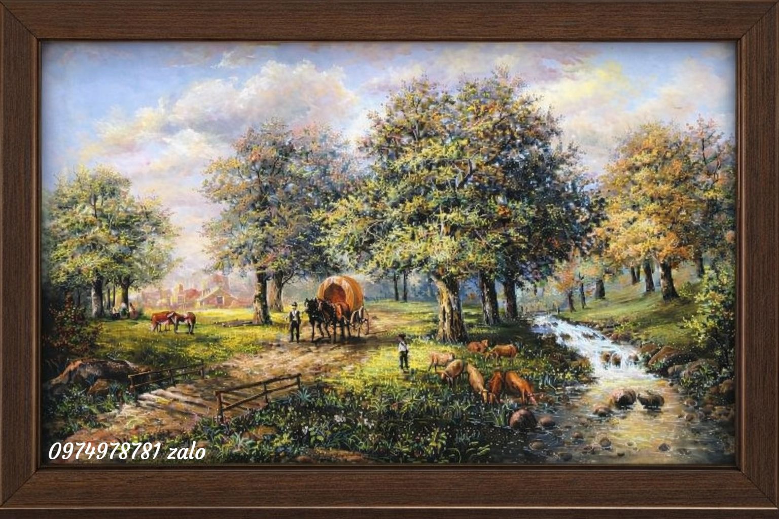 Tranh phong cảnh châu âu