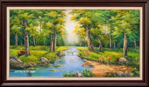 Tranh phong cảnh, bức tranh phong cảnh đẹp sơn dầu