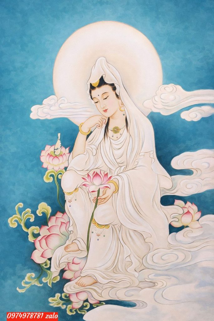 Tranh Quan Thế Âm Bồ Tát